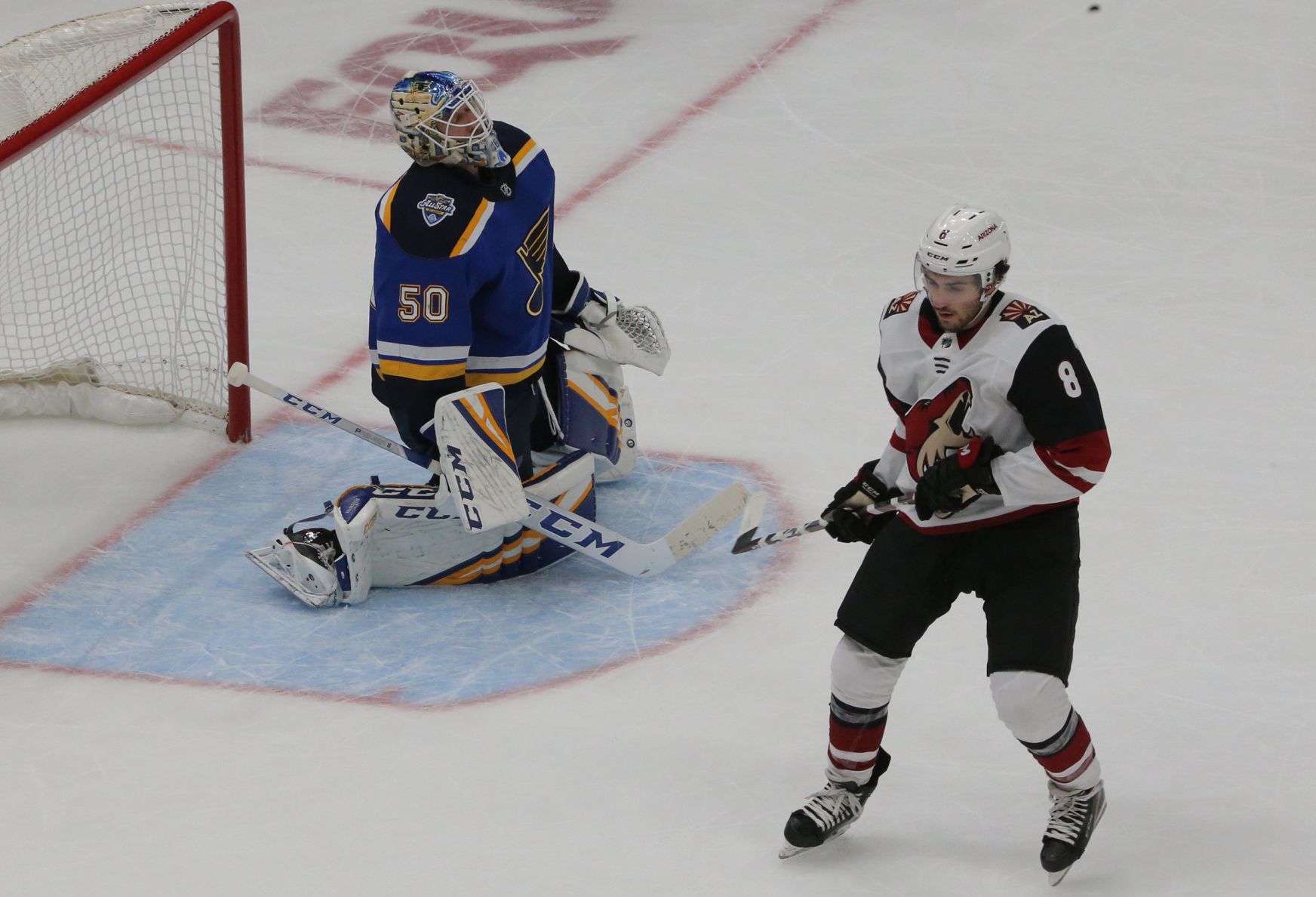 The Blues take on the Coyotes at Enterprise